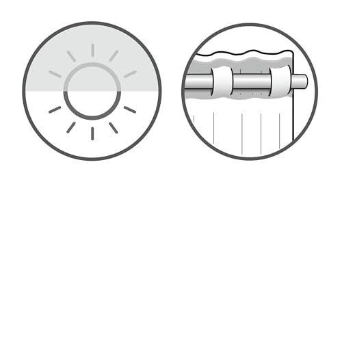 Sehlbach Bistrogardine Batist Uni, Weiß, 140 x 45 cm Bistrogardine, Lichtdurchlässig, Transparenter Stoff, Einfache Dekoration, Öko-Tex Zertifiziert
