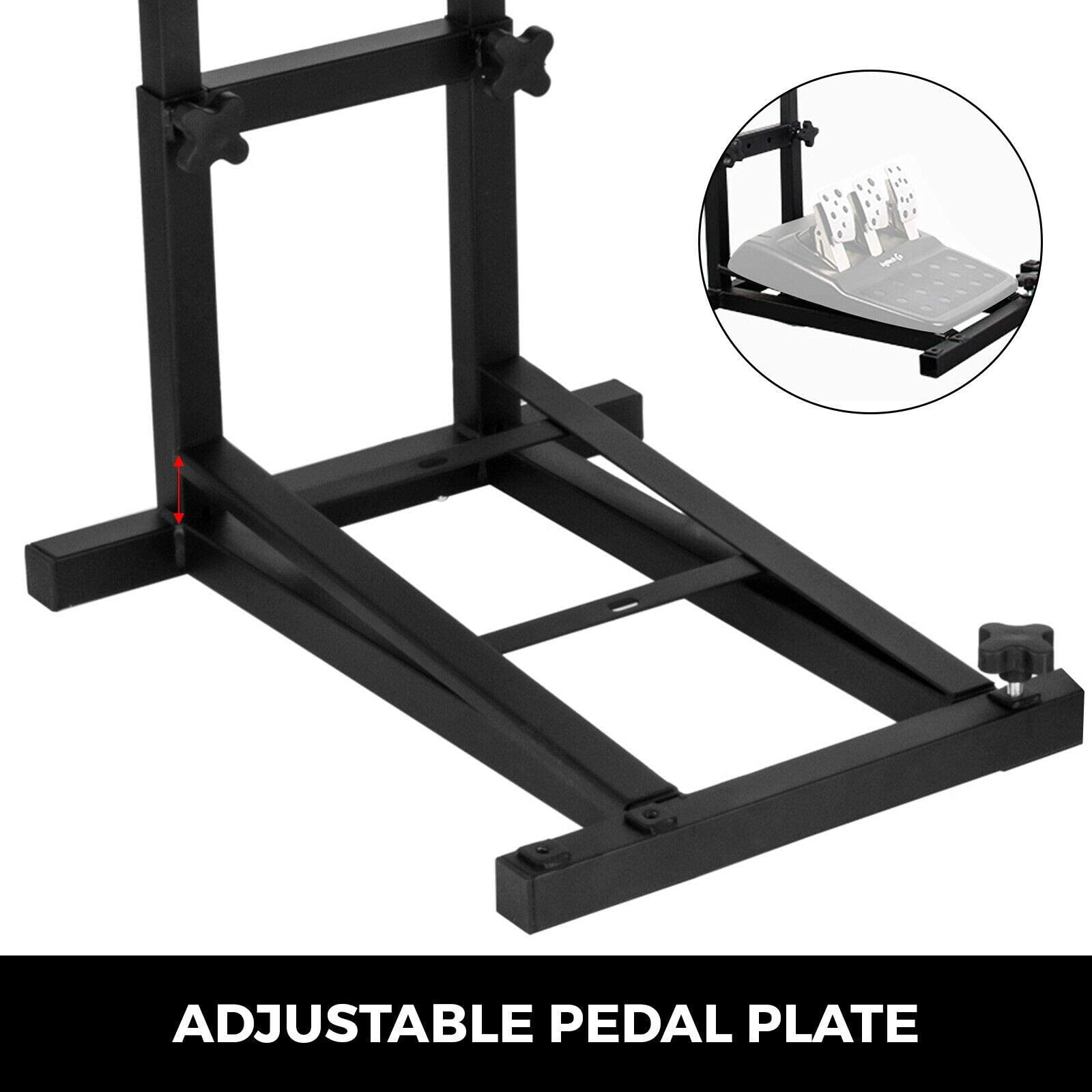 Nisorpa Racing Wheel Stand Height Adjustable Racing Gaming Steering