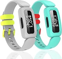 Vista 8 de Bandas de silicona compatibles con Fitbit Ace 3, bandas de repuesto suaves impermeables para Ace 3 bandas para niños y niñas, accesorios de pulsera