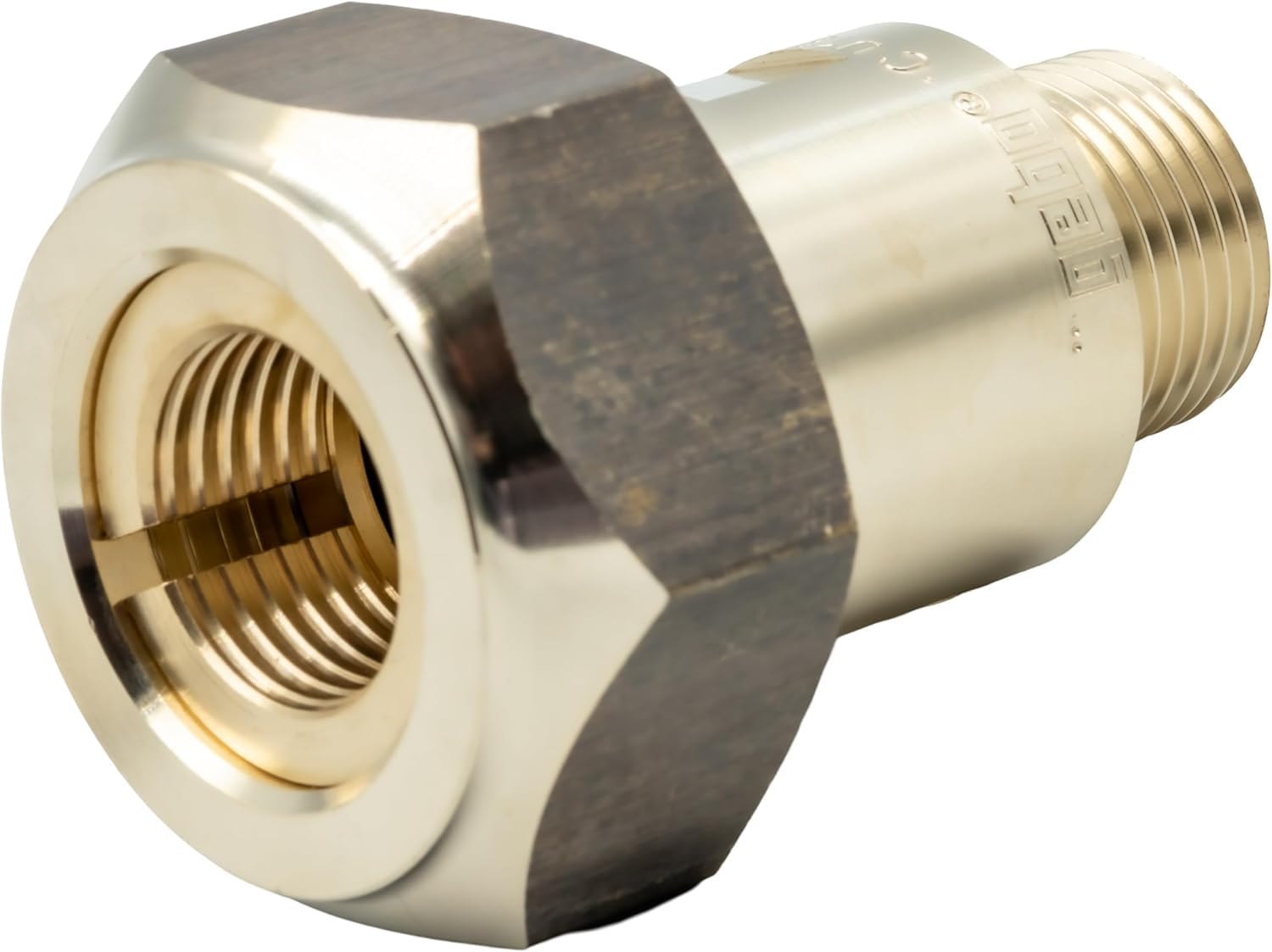 Racor de reparación Gebo 22 mm con rosca macho 3/4" DVGW – Racor de compresión de latón para tuberías de cobre – Compatible con agua potable | DVGW, rosca macho, conexión de compresión, tubos de cobre, instalación rápida