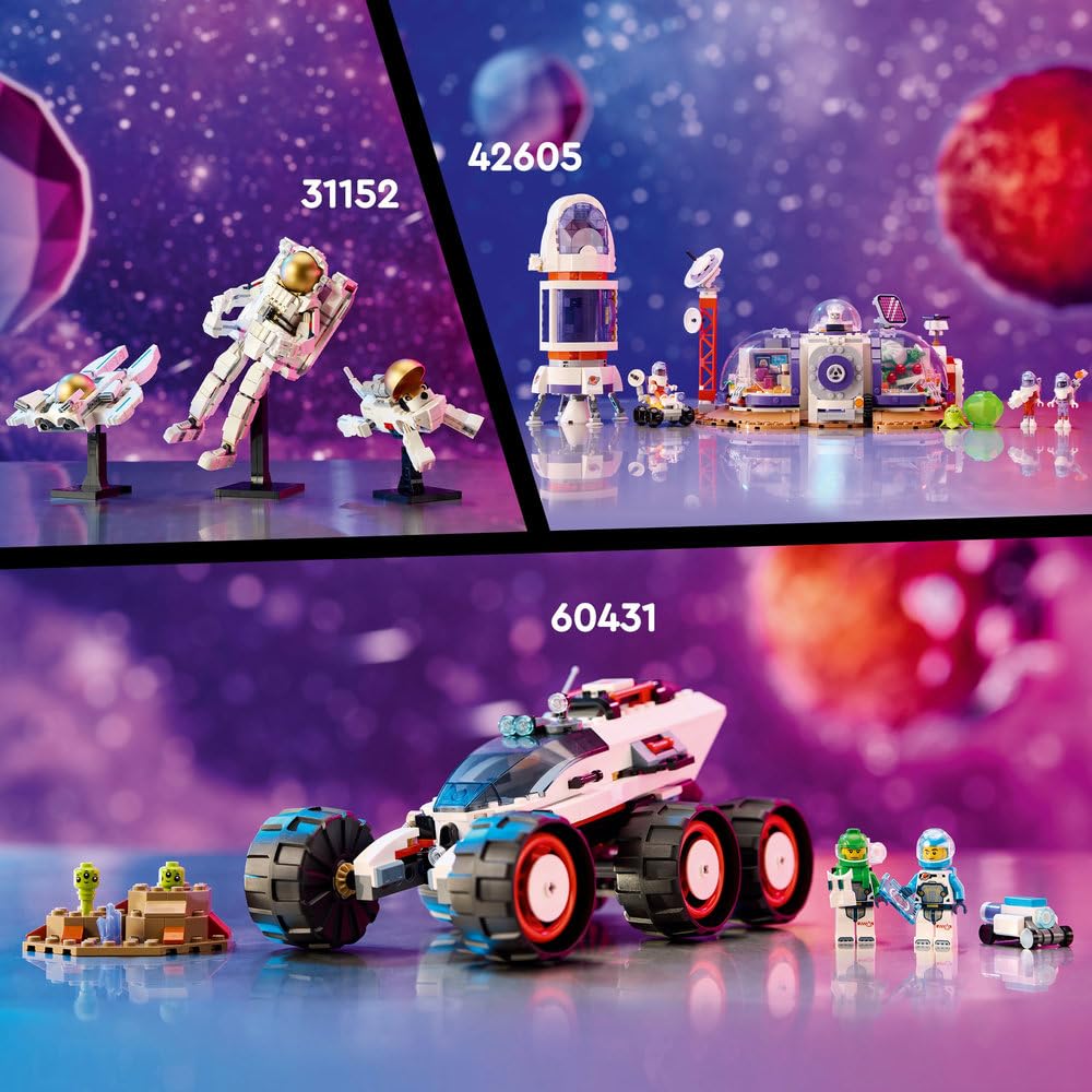 LEGO Technic Planeta Ziemia i Księżyc na orbicie 42179 | Model kosmosu, klocki konstrukcyjne, prezent dla fana techniki, zabawka edukacyjna dla dzieci 10+, 526 elementów