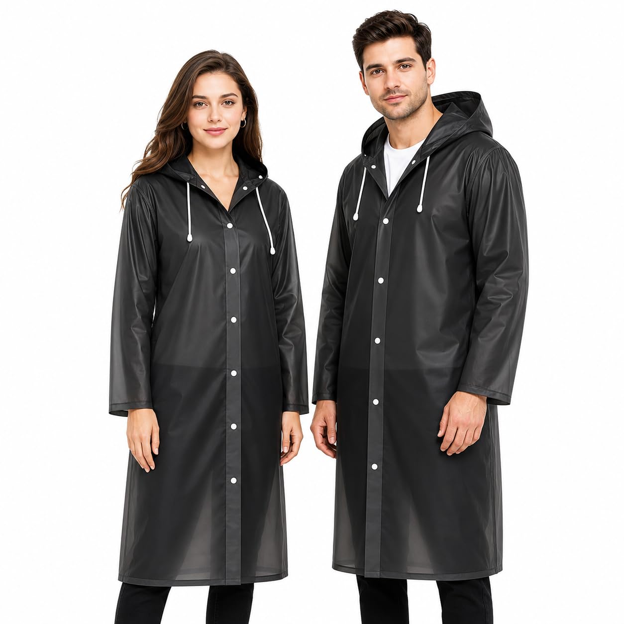 romano nx EVA Waterproof Unisex Rain Coat Hooded Full Sleeves Outdoor Men, Women, Boys & Girls Rainwear Poncho Raincoat for Camping, Hiking & Travelling (Universal Size,1 Piece) 3 Years Warranty-picture-22
