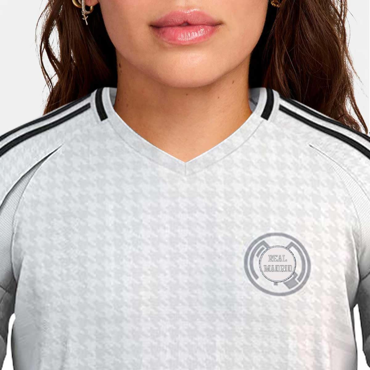 2025 Real Madrid Soccer Jersey – Moisture-Wicking Fabric for Lasting Comfort, US Stanadard Size - Home Color - Image 2