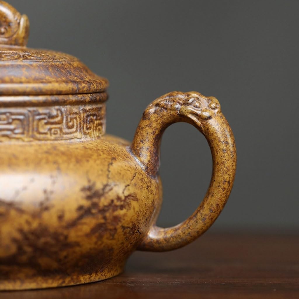 Tetera Juego De Té De Kung Fu Retro Con Tetera Hecha A Mano Creativa Tetera para Infusor