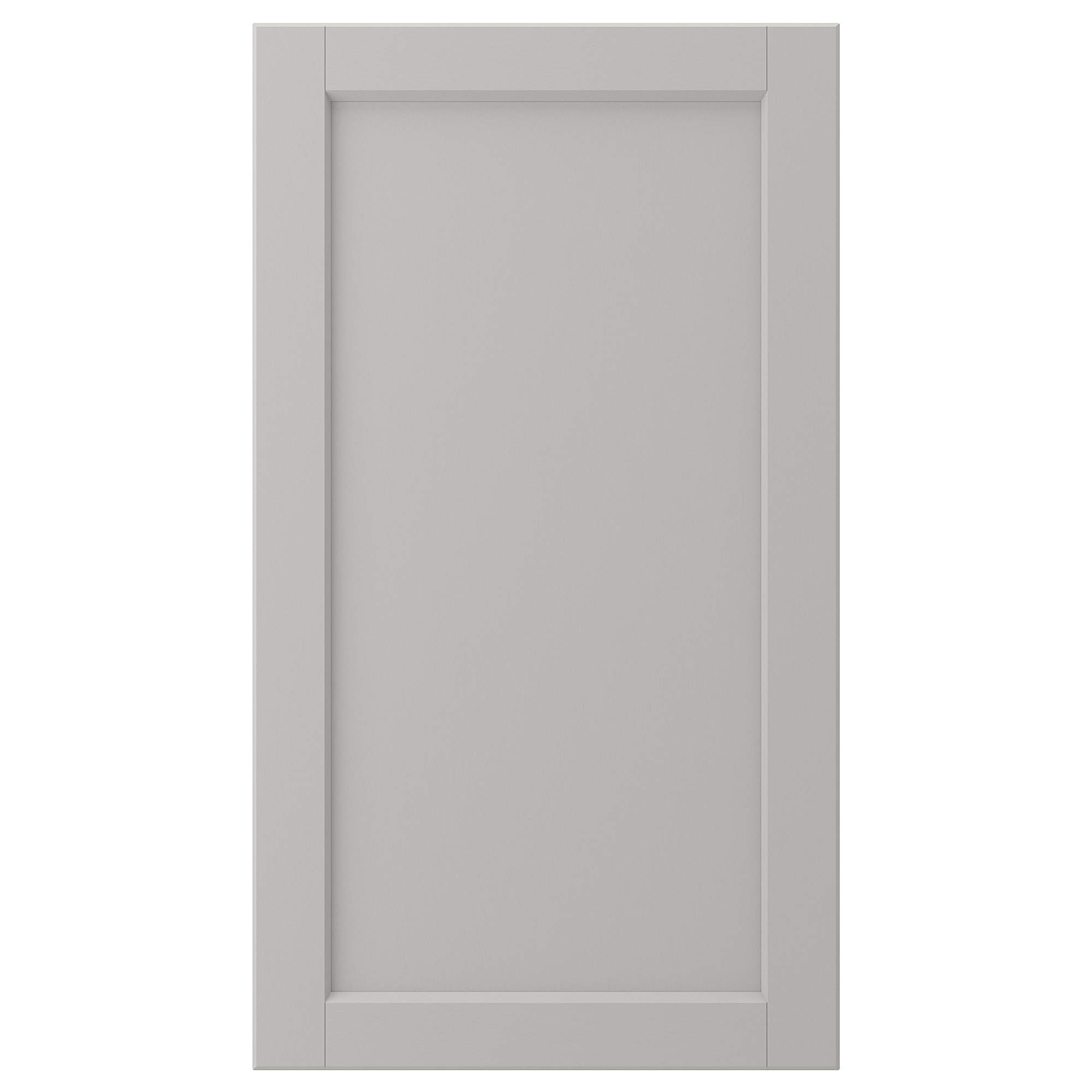 Façade pour lave-vaisselle LERHYTTAN gris clair habillage porte encastrable cuisine 45x80 ProTuning