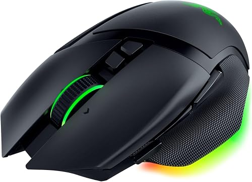 Razer Basilisk V3 Pro - Souris Gaming sans Fil (Molette HyperScroll Tilt, Capteur Optique Focus Pro 30K, Eclairage Chroma 13 Zones, 10+1 Boutons Programmables) Noir - 8