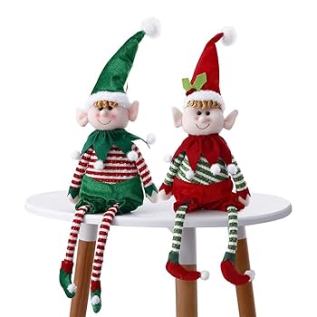 Amazon.com: DUBEDAT 22Inch Christmas Elf Decorations Dolls