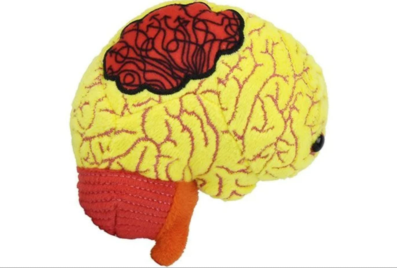 GIANT MICROBES Anxiety Plush Toy, Emotional Support Plush, Mental Health Therapist Gift and Mental Health Counselor Gifts, Therapist Gifts, Psychology