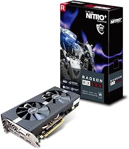 Sapphire RADEON RX 580 NITRO+ Scheda Grafica 8GB GDDR5 - AMD, Radeon RX 580, 3840 x 2160 pixels, 1411 MHz