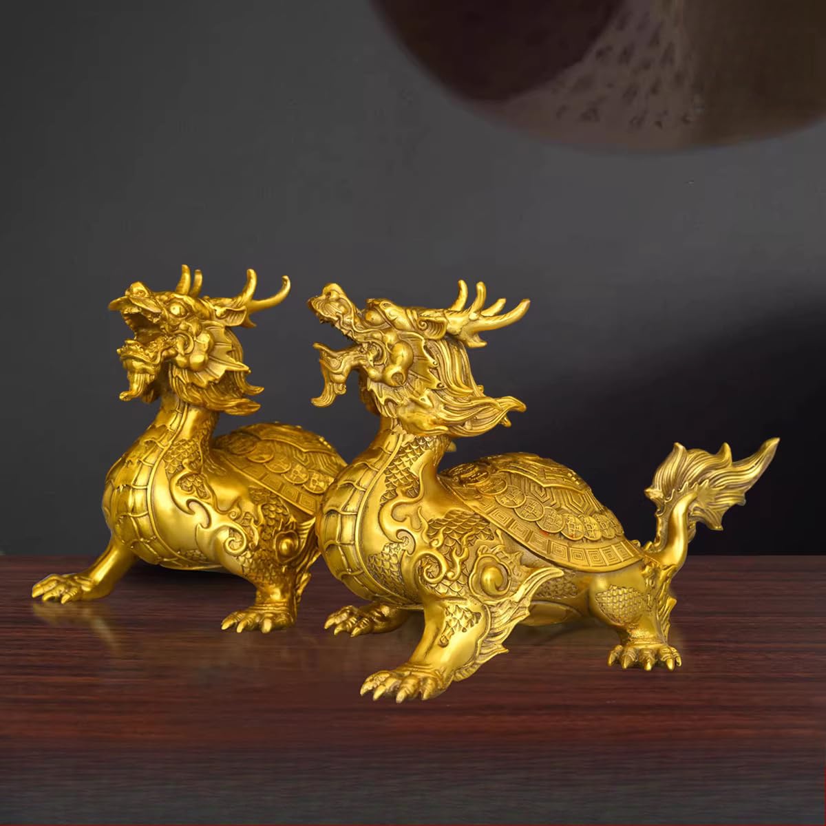 Aottsd Red Lucky Cat Statue Porcelain Cap Ingot Desktop Feng Shui Decor 13Cm