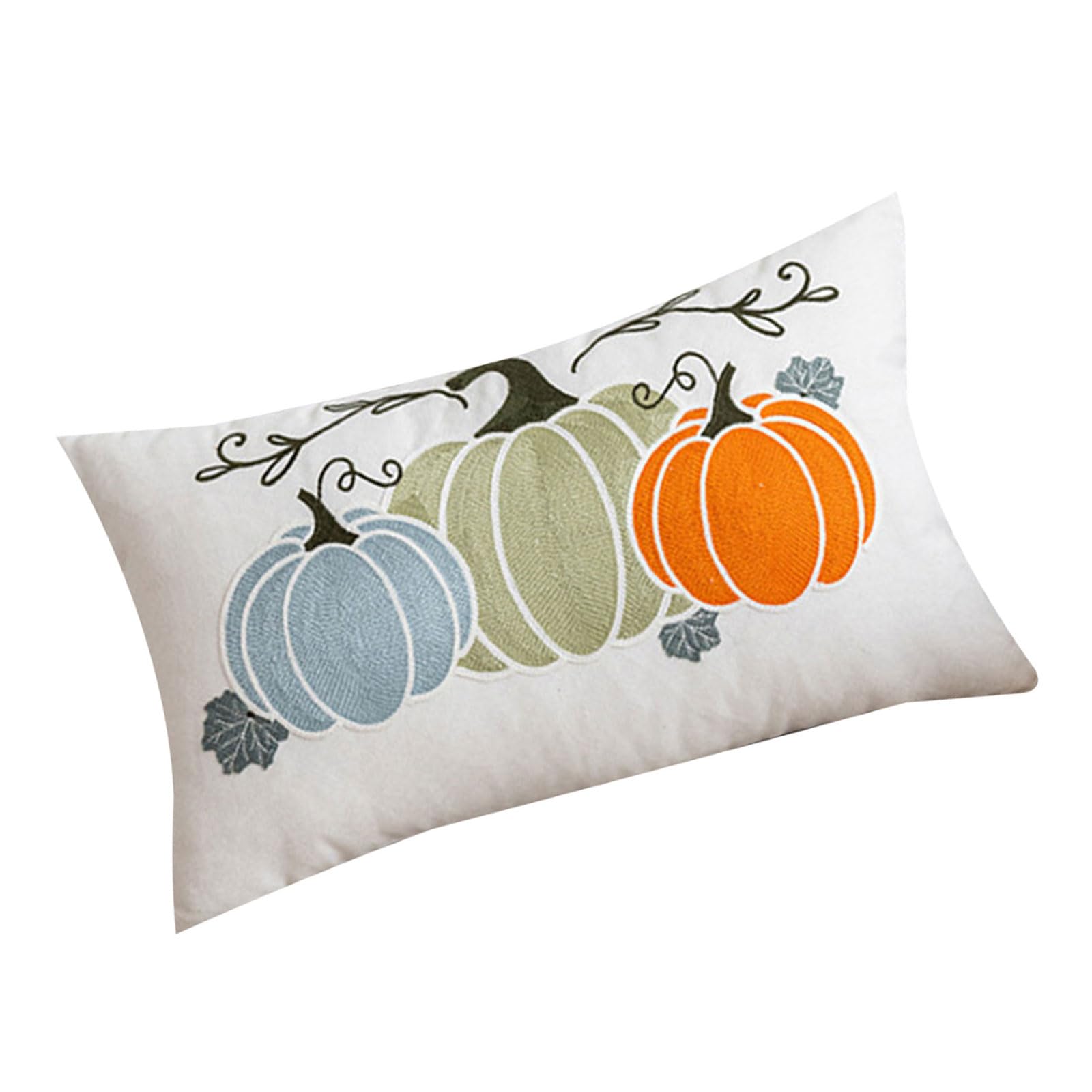 Jazuaiao Pillowcase Pumpkin Throw Pillow Covers, Soft Cushion Covers for Home Sofa Decoration Accessory 1PC Festive Throw Pillow Case