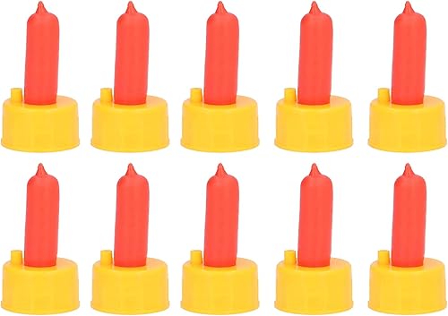 Pezones de bebida de leche de cordero de oveja y cabra chupete de goma suave, 10 pezones para cabras, pezón de bebida de leche de animal pequeño,