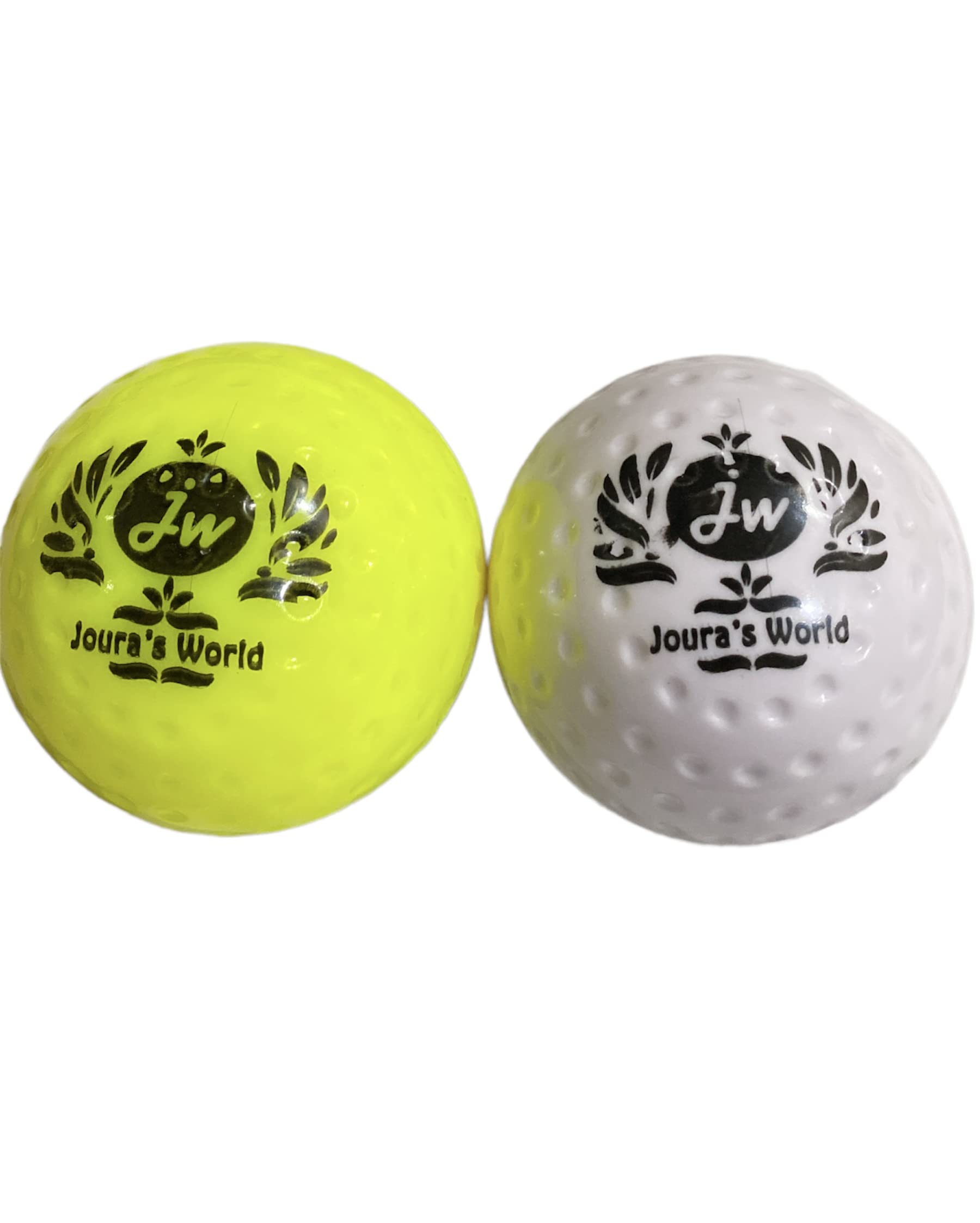Jouras World Solid Plastic PVC Turf Hockey Ball - Yellow & White (Pack of 2) (B0BG6FC41C) Amazon Price History, Amazon Price Tracker