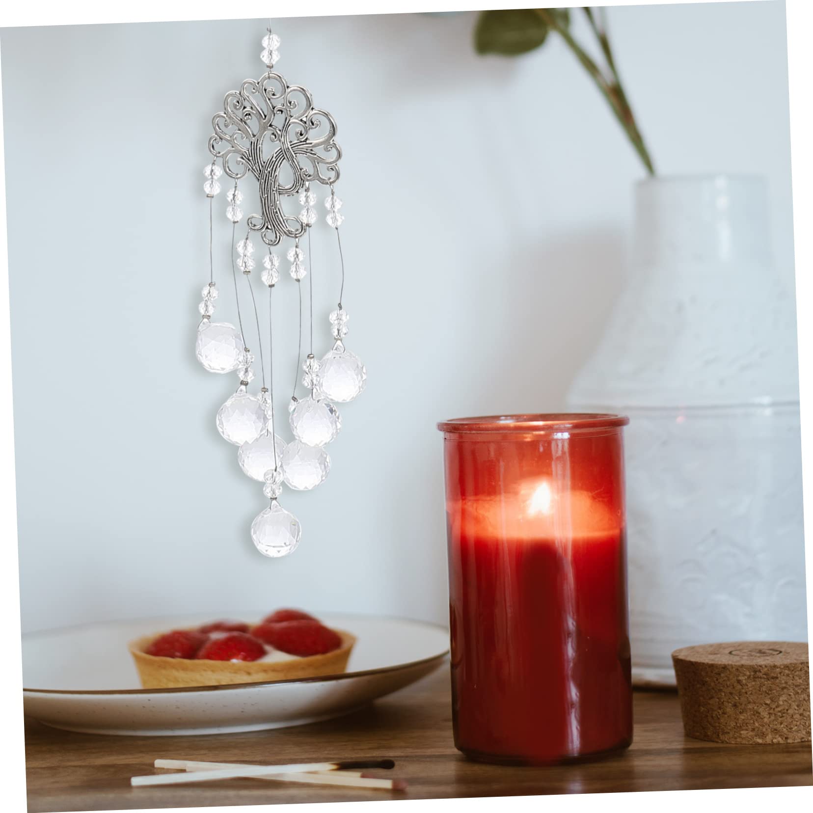 Mikikit 3stücke Wasserfall Crystal Hochzeitsanhänger Kreative Hängende Deko Für Festliche Anlässe Für Hochzeiten Weihnachten Und Stilvolle Wohnraumgestaltung