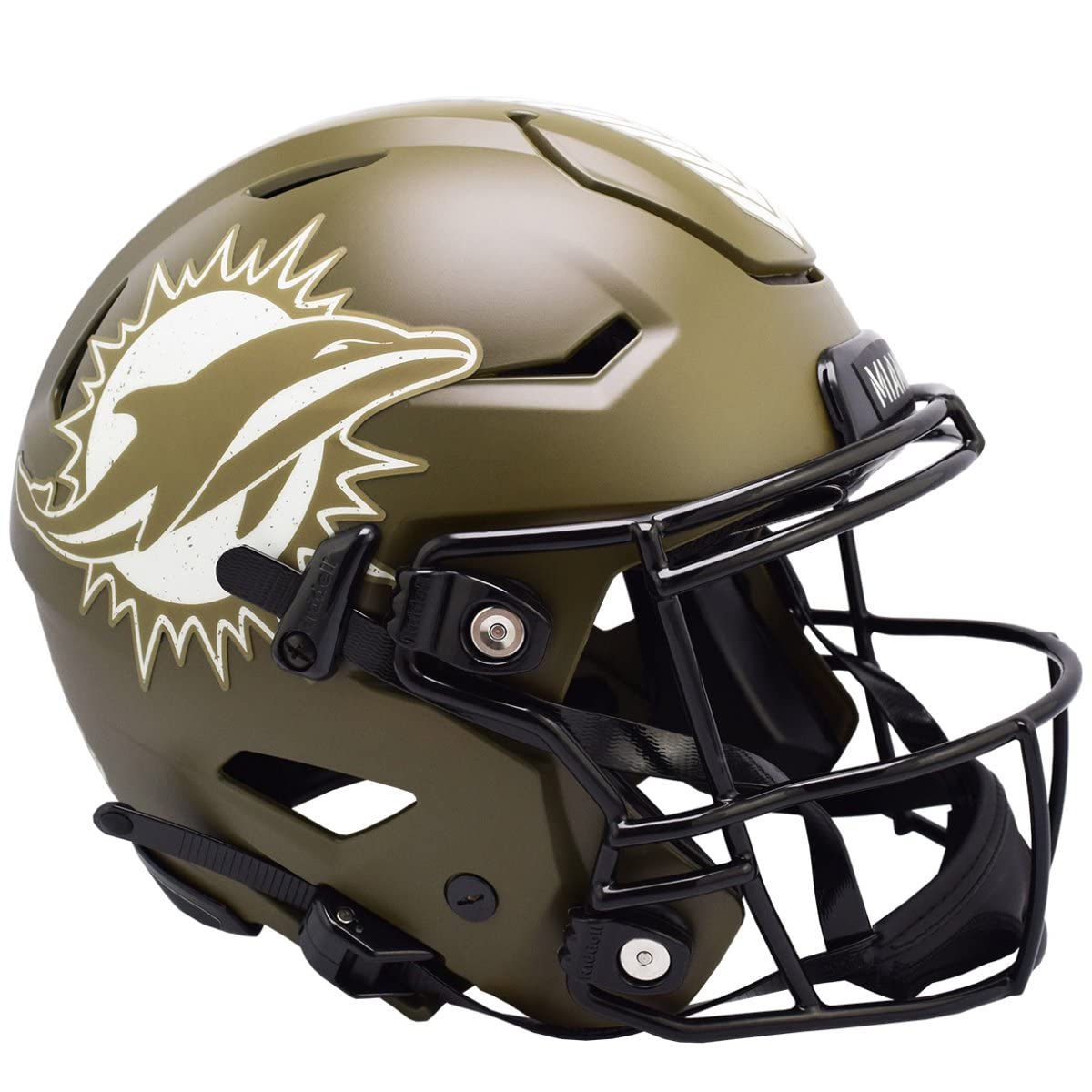 Riddell Casco SpeedFlex originale SALUTE Miami Dolphins