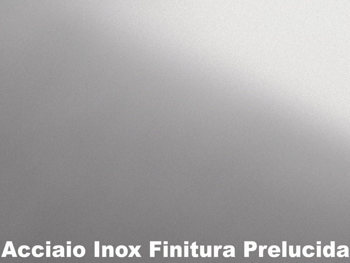 Lavello Cucina 1 Vasca Destra con Gocciolatoio Sinistro cm. 86 X 50 Acciaio Inox e Miscelatore