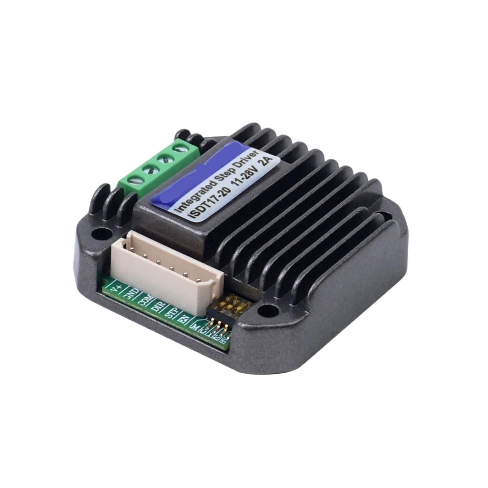 Controlador de motor paso a paso integrado, ISDT17-20 0.6-2.0A 11-28VDC for controlador paso a paso nema 17