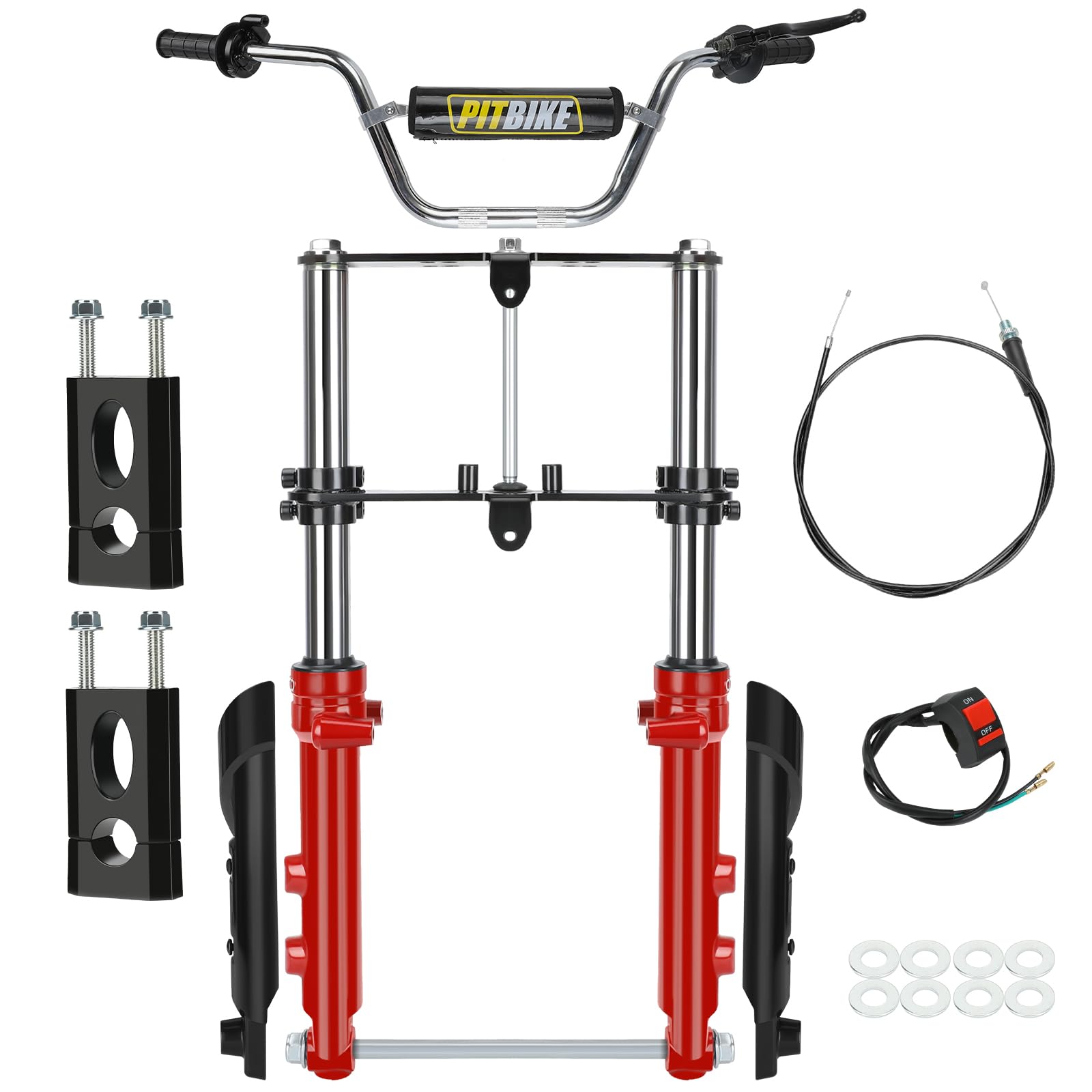 Upgraded Mini Bike Front Forks Replacement for GMB100 Coleman CT100U