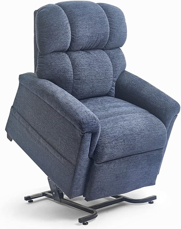 Comforter PR531-T28 Extra Wide 28" Tall PR-531 Heavy Duty Dual Motor 500 lb. Weight Capacity Power Lift Chair Recliner - Oxford Blue Fabric