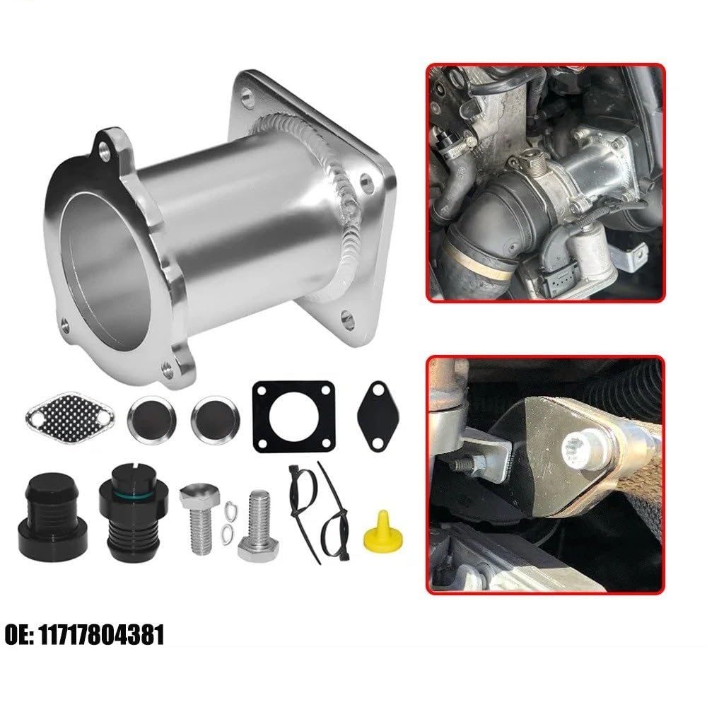 Valvola Ricircolo Gas Scarico 11717804381 ​​11717792077 Kit Valvola EGR Alluminio Per BMW Per M47N2 Per M57N2 E60 E61 E87 E90 E92 E93 320 325D 330D 525D 530D Per X3 Per X6 Per X5 Valvole EGR