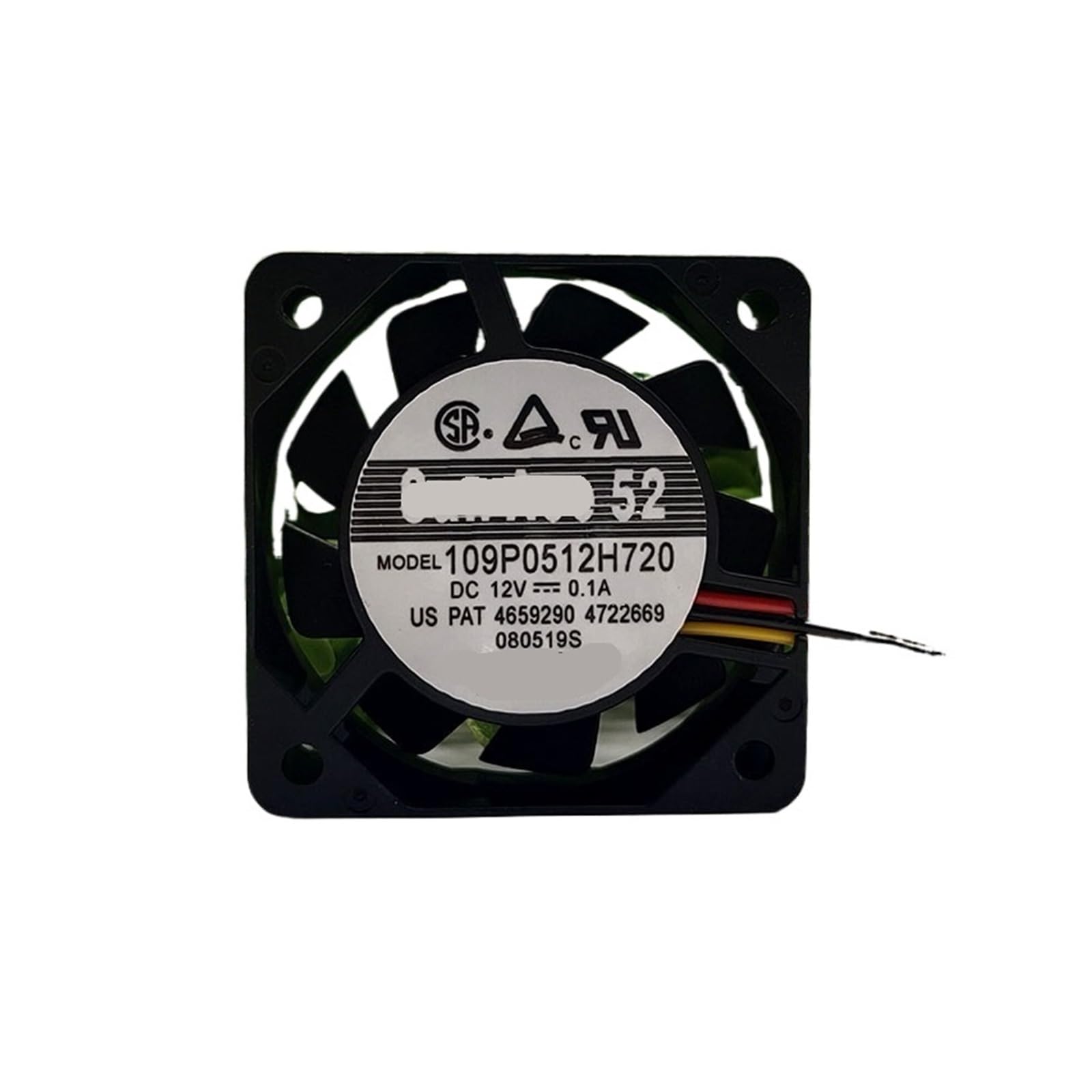 WEUSANXPL 109P0512H720 DC12V 0.1A 5015 50x50x15mm Cooling Fan