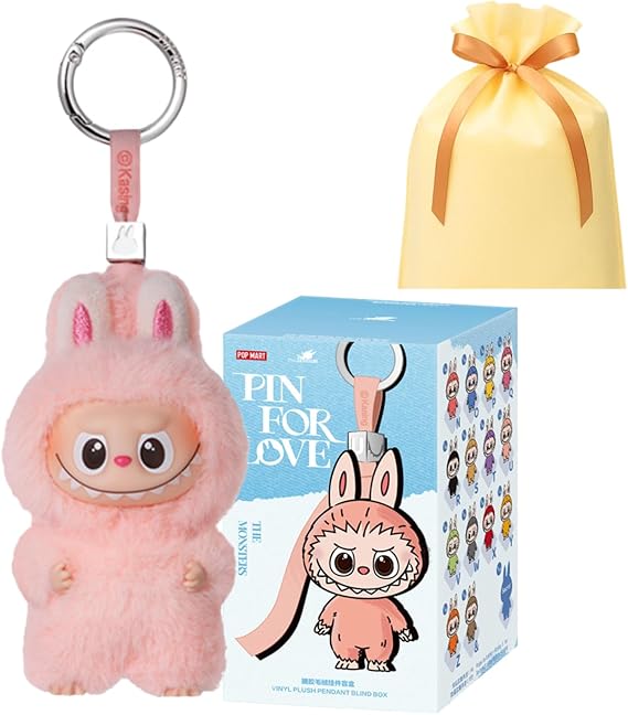 ぬいぐるみ POP MART PIN FOR LOVE POP NOW:THE MONSTERS Pin for Love Series-Vinyl Plush Pendant