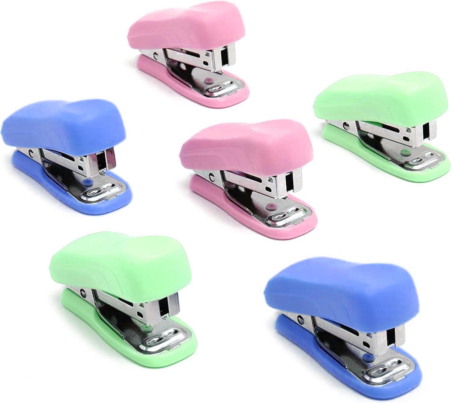AccuPrints Mini Staplers for Children for Art & Craft Activities & Portable Convenient Stapler Students for School Projects, Homework,Office Stapler, 15 Sheets at a time, Pack of 1 (A3P0) 1