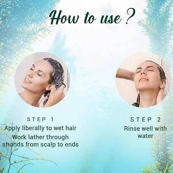 Biotique Bio Kelp Protein Shampoo for Falling Hair Intensive Hair Regrowth Treatment, 180ml