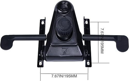 Miniatura 2 de yaaqoo - Piezas de repuesto para silla de oficina, asiento de rodilla, mecanismo de inclinación, 7.67 x 7.67 pulgadas, agujeros de montaje