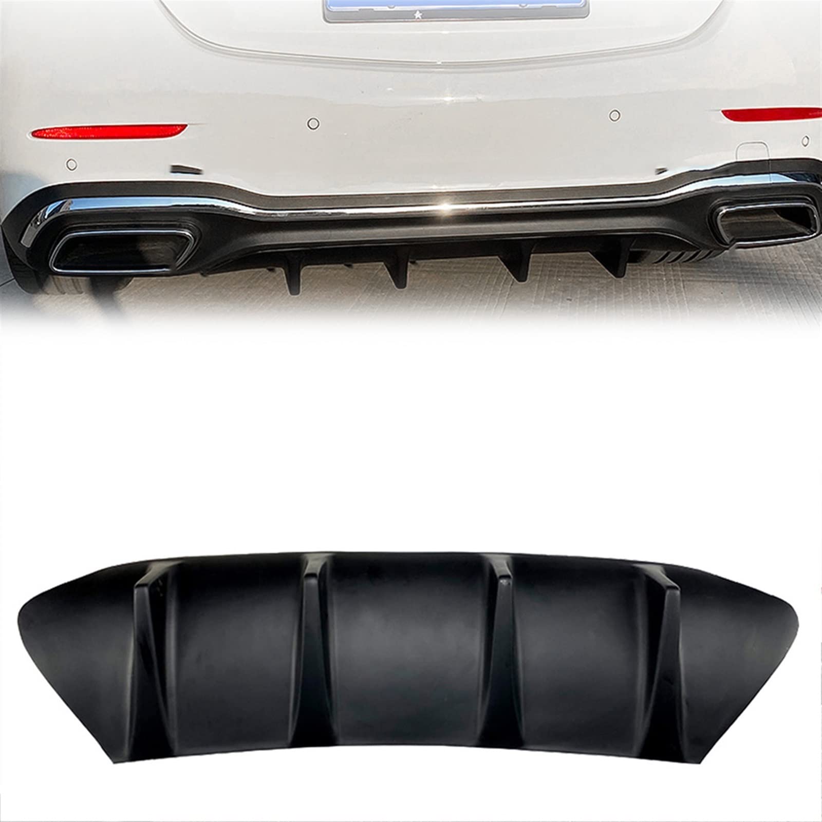 Becquet de pare-chocs arrière W206 diffuseur lèvre ABS pour Mercedes Classe C 2022+