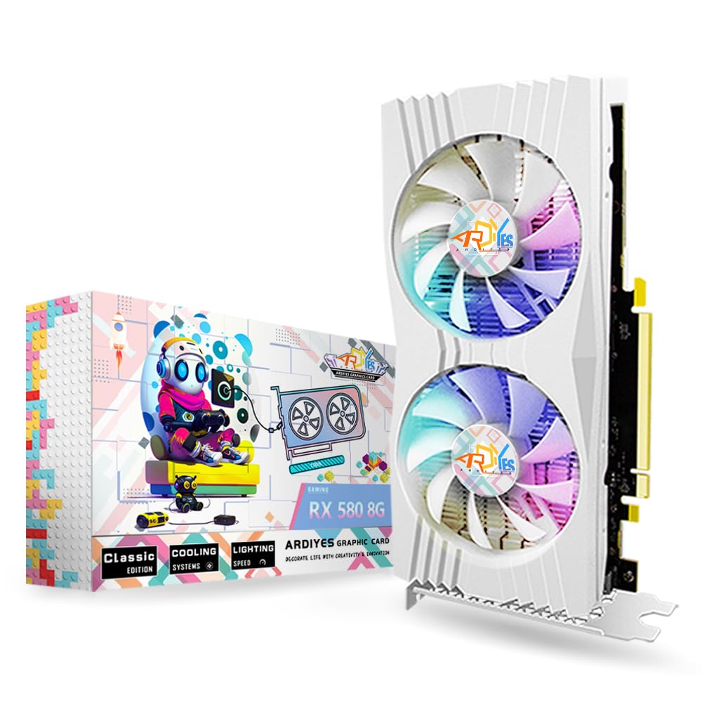 Amazon.com: ARDIYES RX 580 Graphics Card Polaris XT Gaming GPU