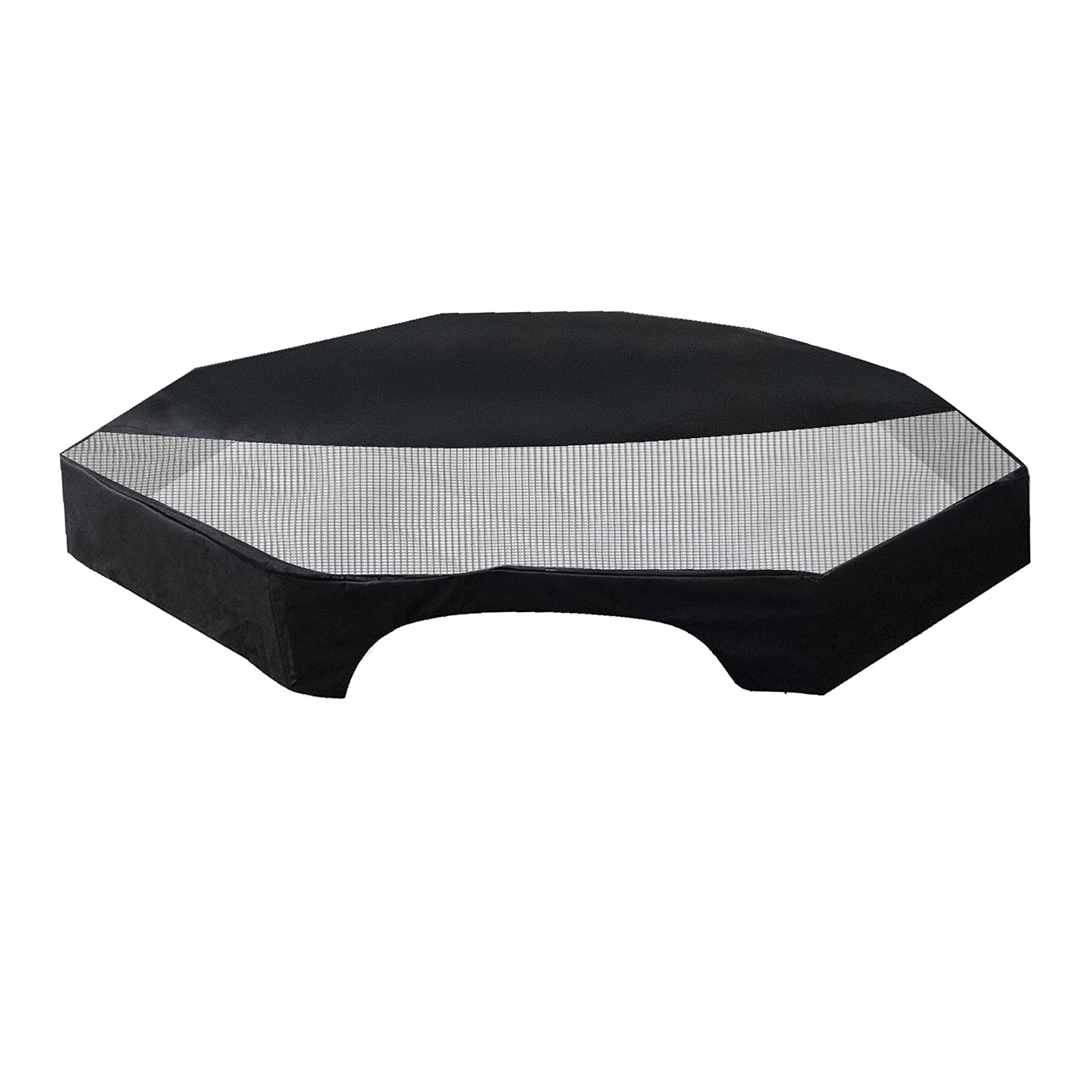 Karlak Housse de parc pour animaux de compagnie, 61 cm, 8 panneaux, clôture octogonale en maille, protection solaire, imperméable, parc pour chien, parc non inclus