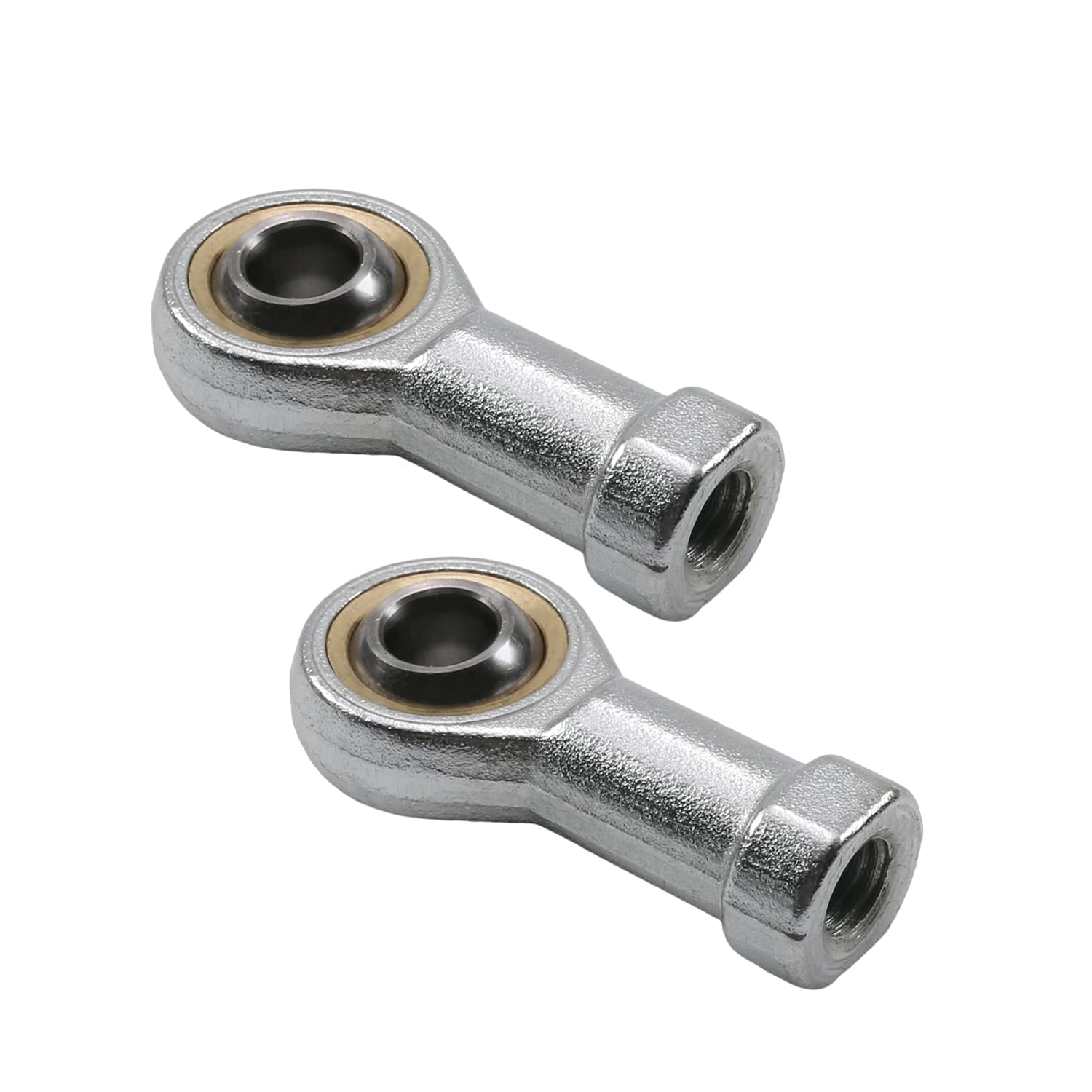 Rod End Joints Bearings,Female Right-Hand Rod Ends Bearing Thread CNC Equipment (10mm, 2)