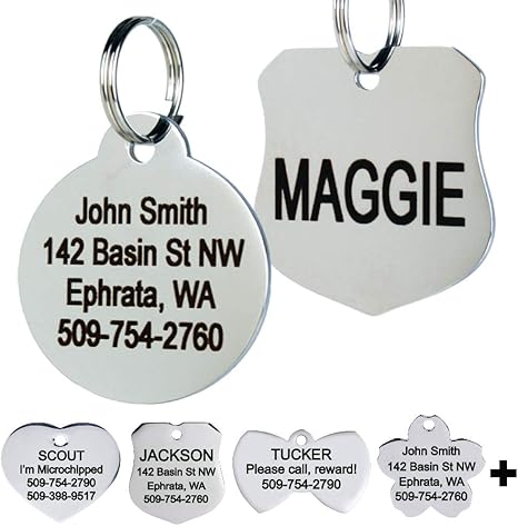 Cat id tags amazon Clearance