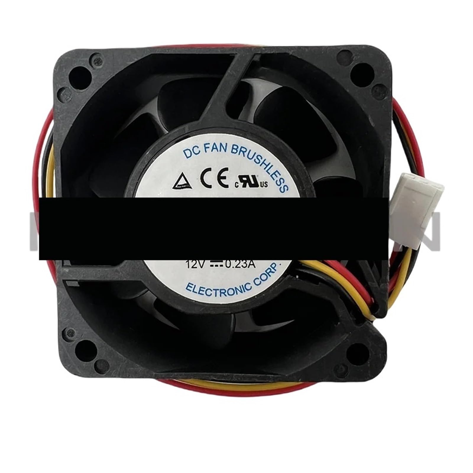 JJKKOZVQF JF0625H1HS-R 12V 0.23A 60x60x25mm 3-Wire Server Cooling Fan