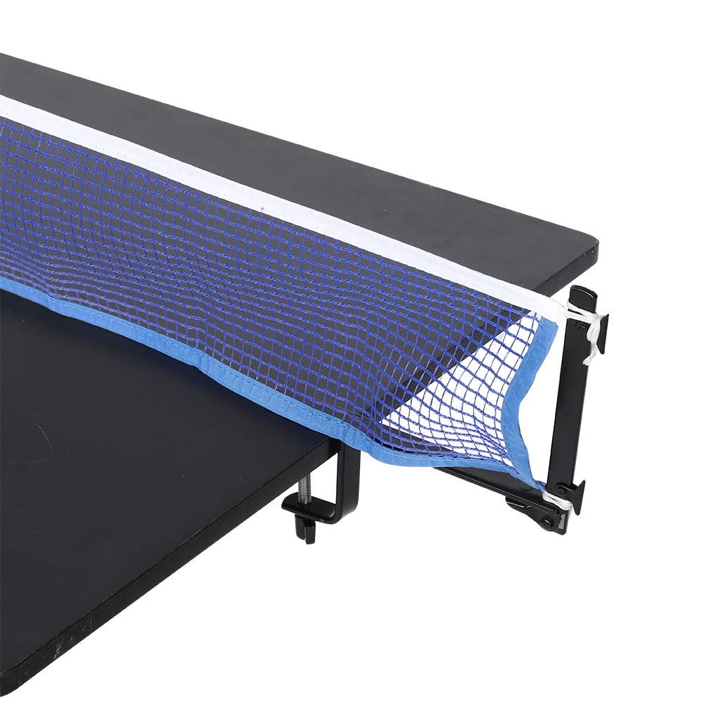 Rete da pong portatile con morsetto in metallo Accessorio per set da pong
