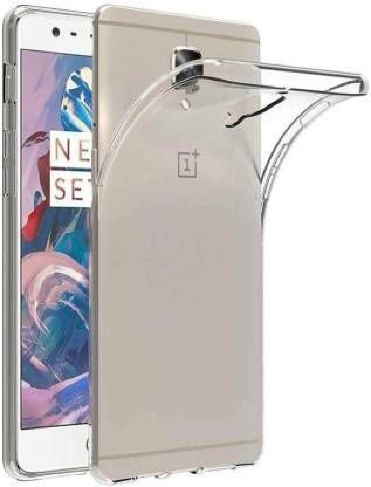 RVTCC Transparent Back Case Cover for OnePlus 3