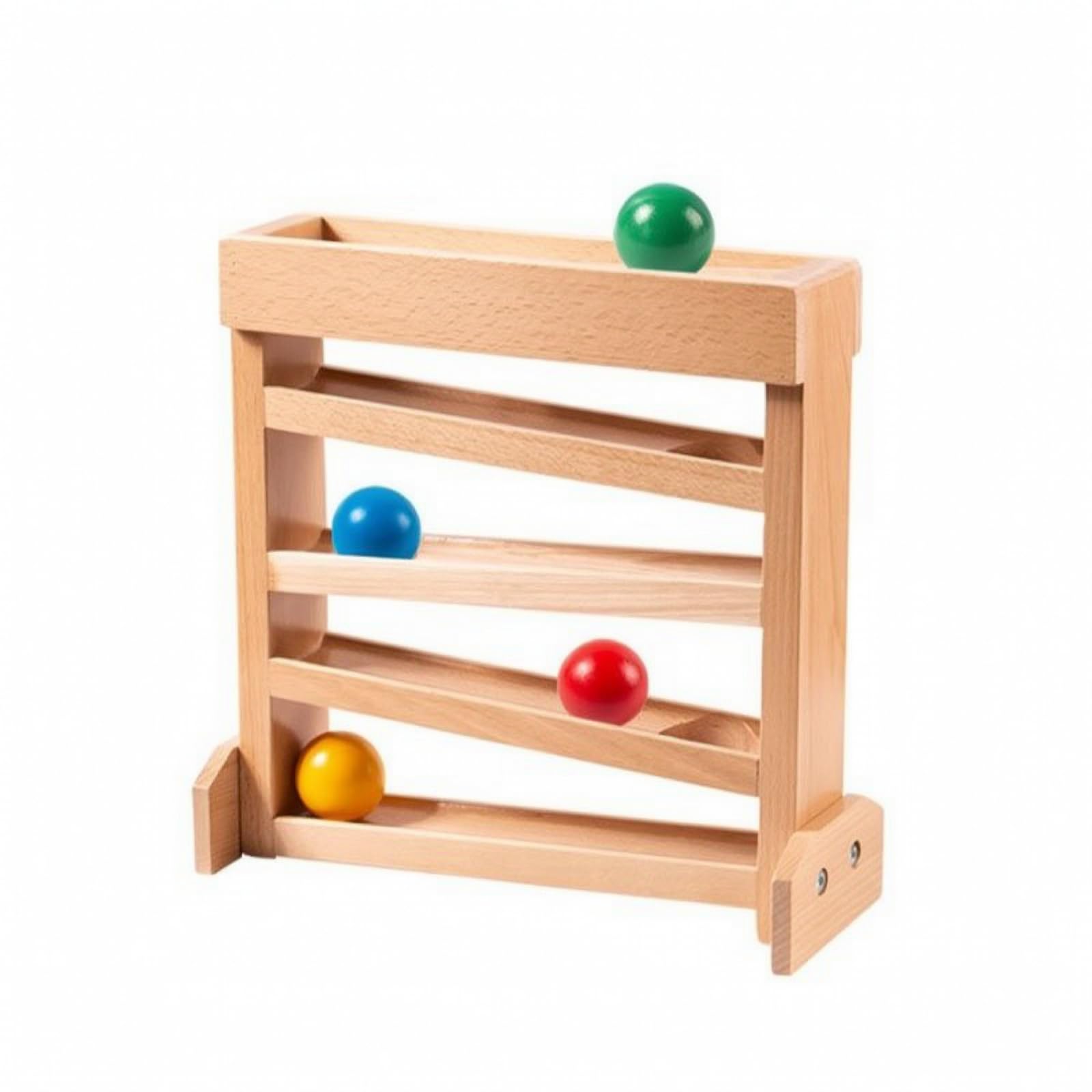 Gioco Didattico con Palline Educativo | Piste Interne Inclinate, Gioco di Tracciamento Visivo, per Asilo