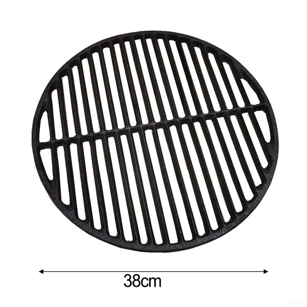 Bandeja de repuesto para freidora de aire de 24 a 25 cm con 4 protectores de esquina, placa negra para cocinar al aire libre (malla de rejilla de 38 cm)