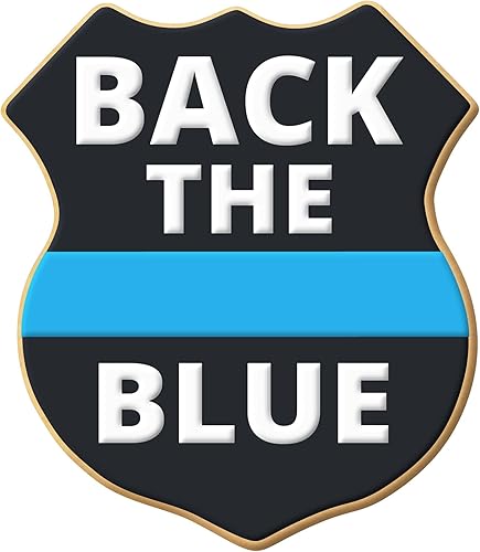 Miniatura 4 de Cortador de galletas con placa de policía de 4.25 pulgadas, fabricado en los Estados Unidos, cortadores de galletas Foose de acero estañado, molde