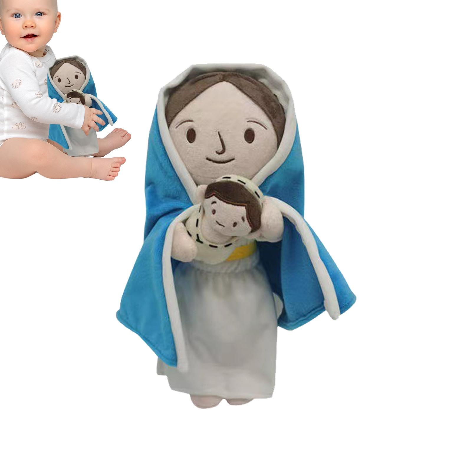Amazon.co.jp: Q Version of Jesusぬいぐるみおもちゃ キリスト聖母