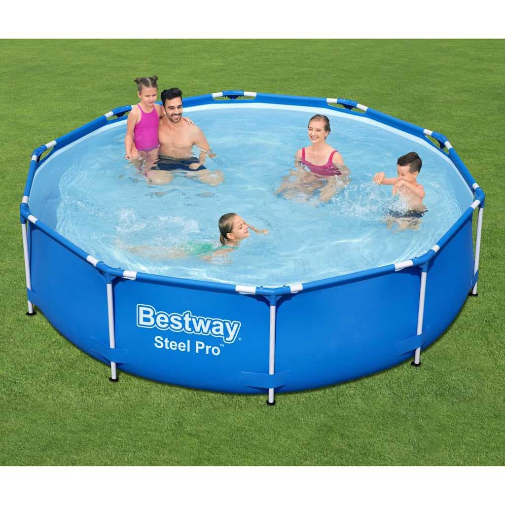 Steel Pro Piscine ronde 305 x 76 cm