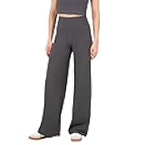 Active Women's High Waist Wide Leg Pants – Buttery Soft Lounge & Yoga Pants with Tummy Control, 4-Way Stretch