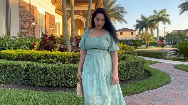 blue dress for baby girl Siya Pink and White Printed Boho Maxi