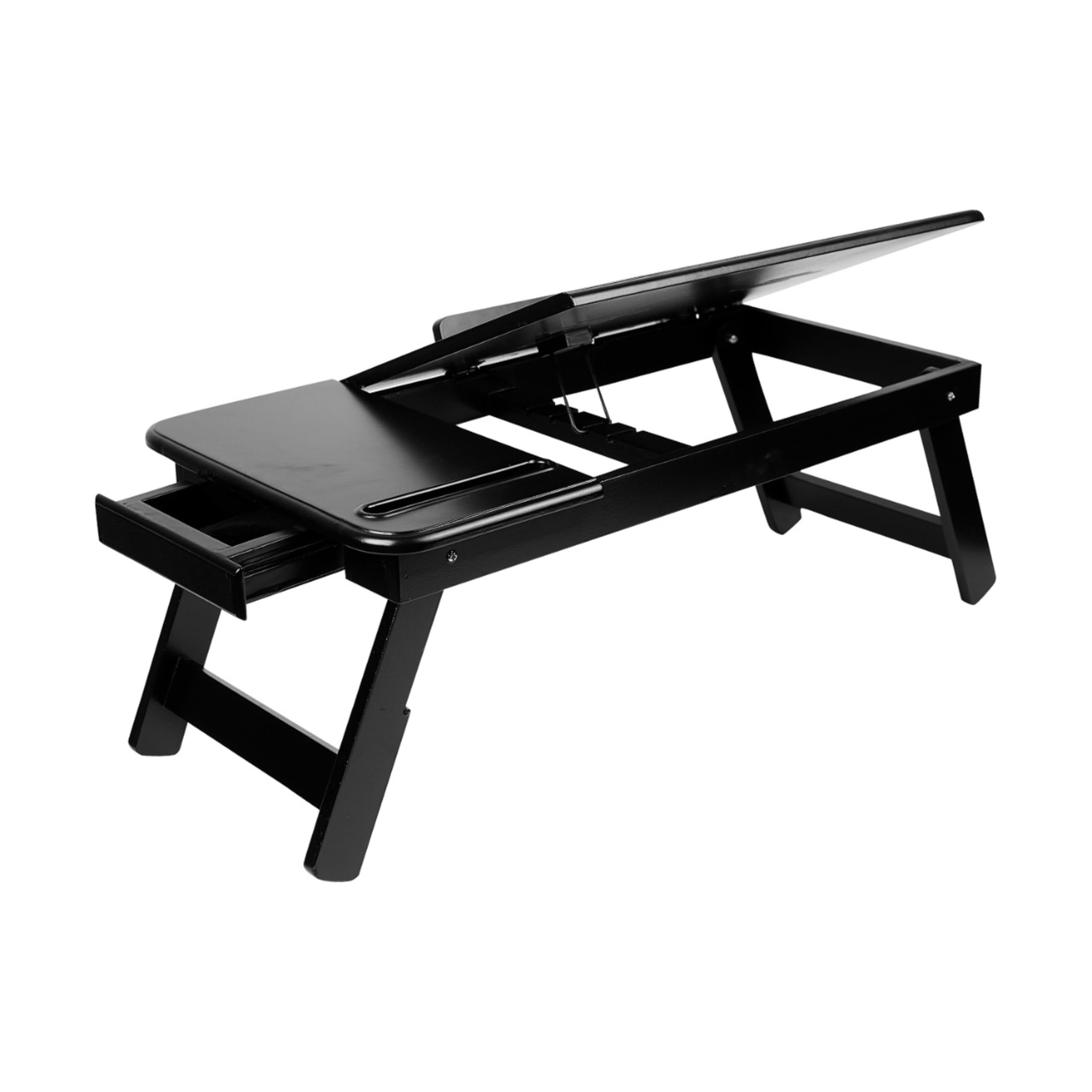 aaRF Laptop Table with Mobile Holder @ Drawer Multipurpose fold able Adjustable (Black Holder 1) (B08FHCLR6J) Amazon Price History, Amazon Price Tracker