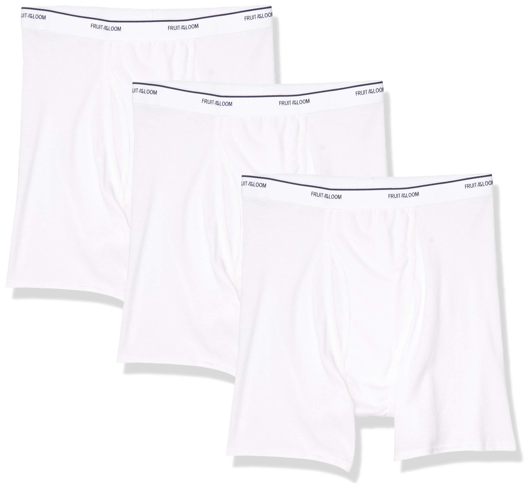 Fruit of the Loom Coolzone White Boxer Briefs - 3 Pack (3BL7600)