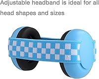 Vista 4 de PandaEar Protección auditiva para bebés, audífonos con cancelación de ruido para bebés y niños pequeños de 0 a 3 años