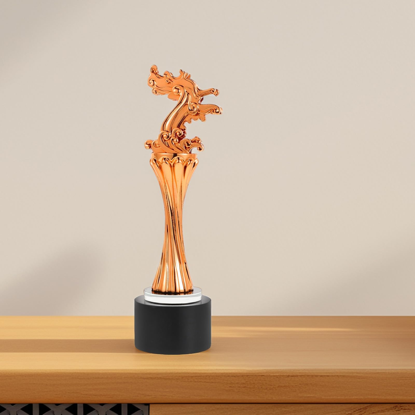 Baluue Dekorativer Ehrenauszeichnung Handwerkskunst als Detaillierter Trophäenpokal Kunstharz und Kristall mit Einzigartigem Design für Drachenbootrennen bei Teamwettbewerben