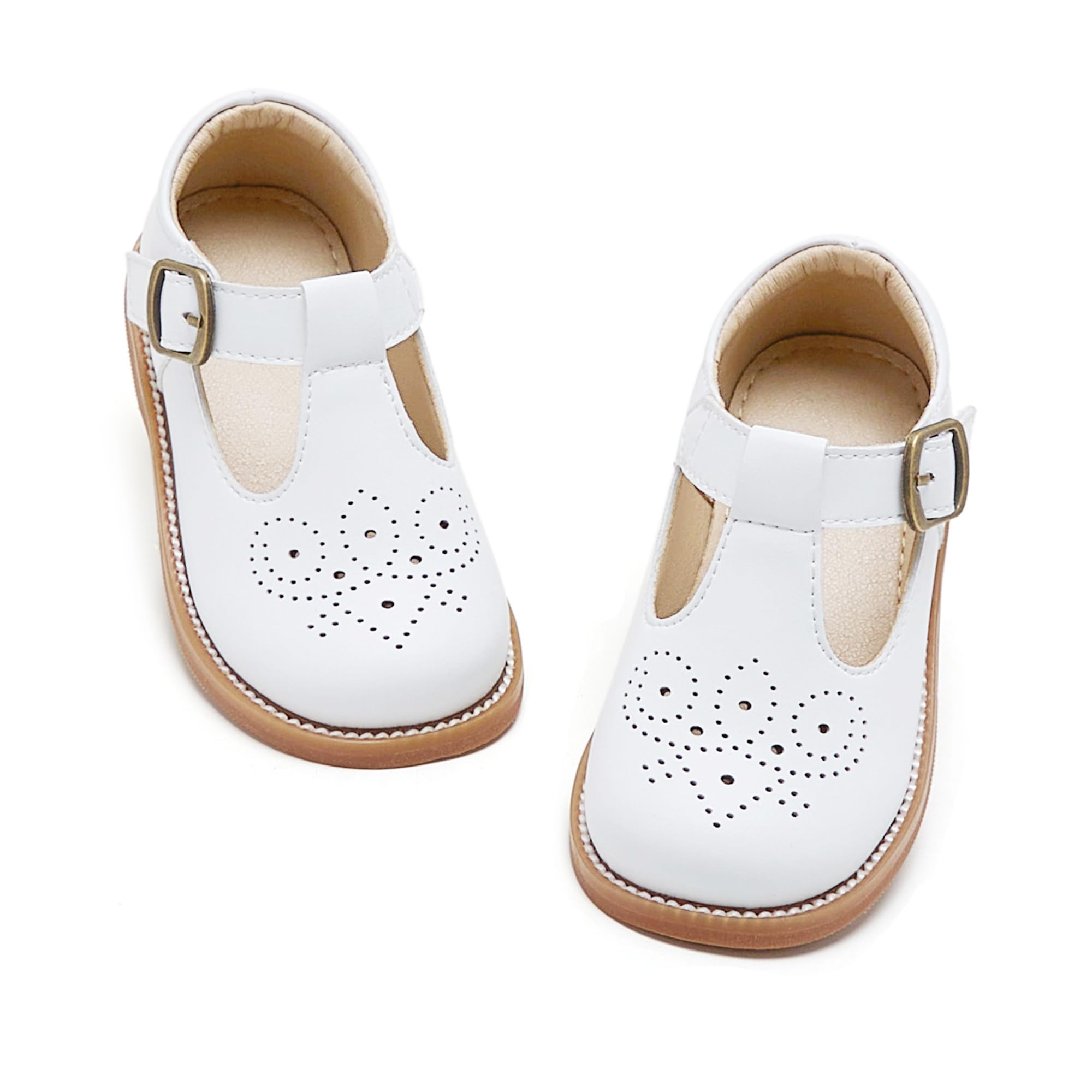 Otter MOMO Toddler Little Girls Oxford Mary Jane School Uniform Dress Shoes