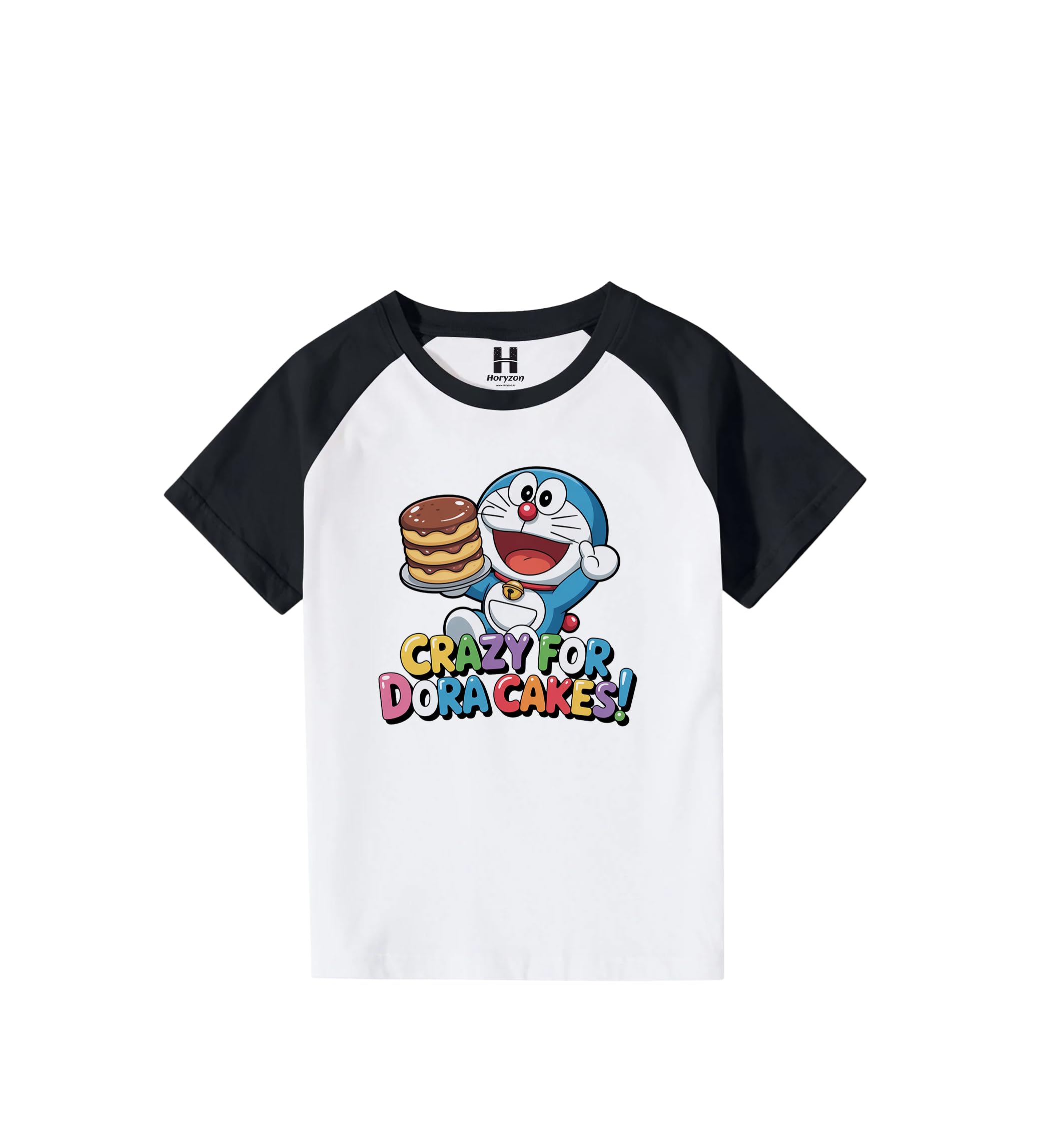 Buy Horyzon Kids Crazy for Doraemon Graphic Print 100% Cotton